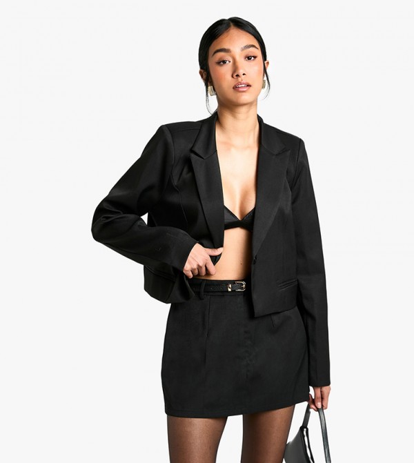 Tailored Mini Skirt