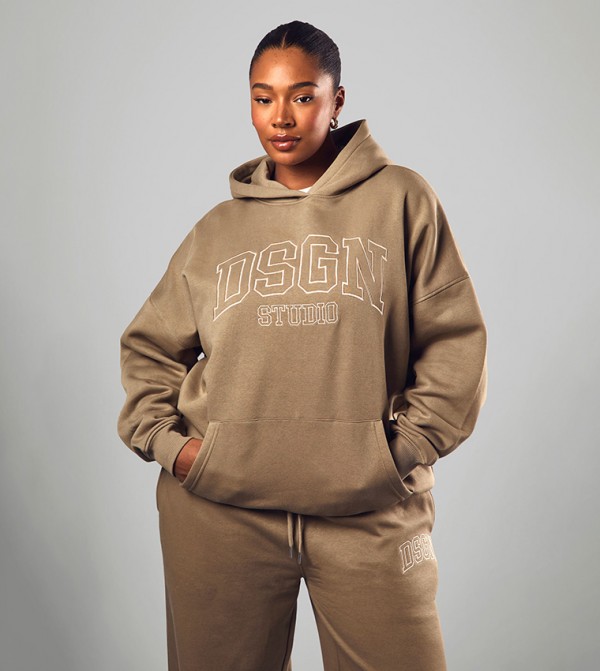 Curve Design Studio Applique Hoodie
