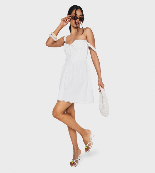 Milkmaid Mini Dress