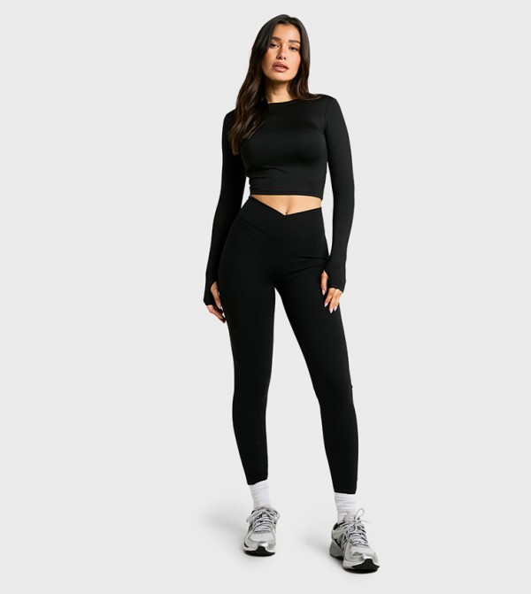 Tall Wrap High Waist Premium Active Leggings