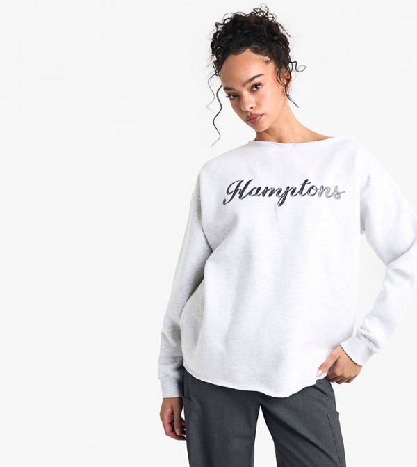 Printed Long Sleeves Sweatshirt