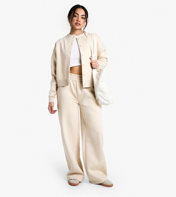 High Waist Wide Leg Sweatpants