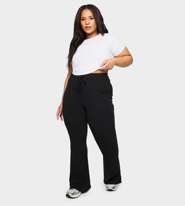 Curve Soft Touch Flared Trousers