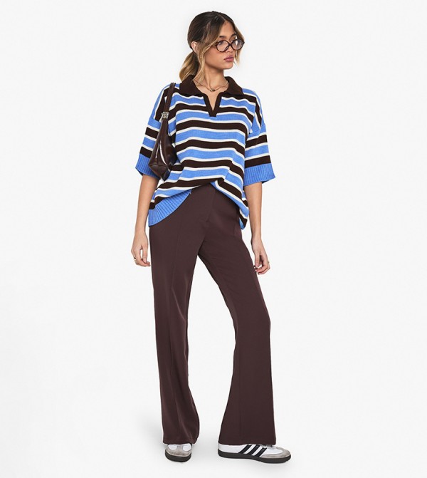 Fit & Flare Tailored Trousers