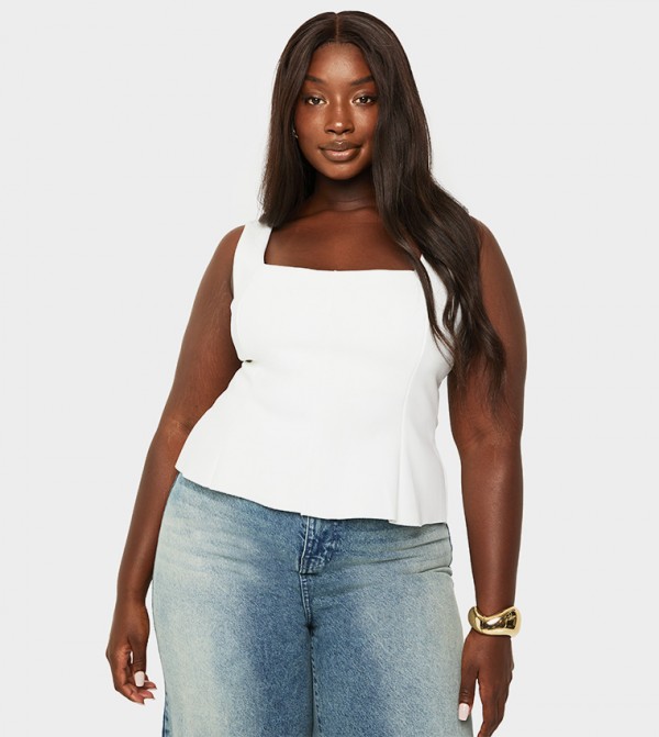Curve Double Bengaline Structured Panel Top