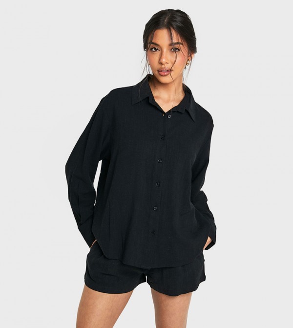 Premium Linen Oversized Shirt