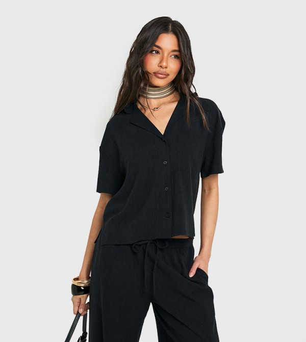 Premium Linen Short Sleeves Shirt