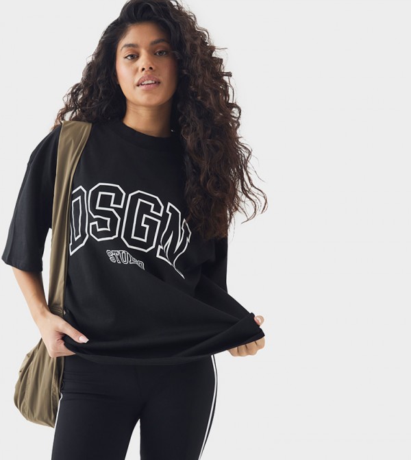 Dsgn Studio Sports Club Heavyweight Oversized T-Shirt