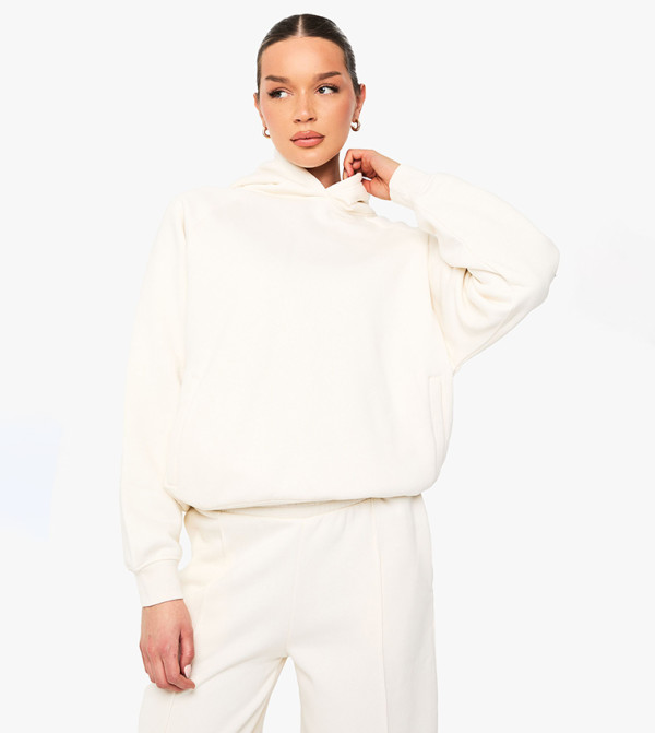 Raglan Sleeves Oversized Hoodie