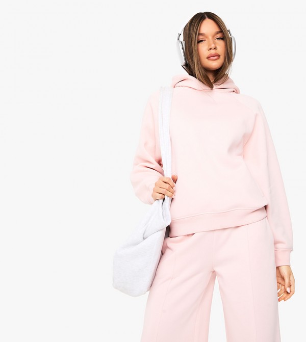 Raglan Sleeves Oversized Hoodie