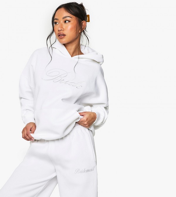 Bride Embroidered Hoodie
