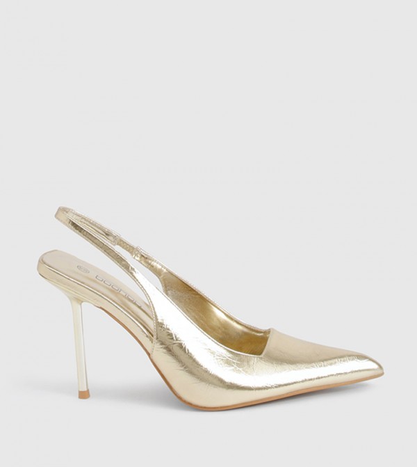 Extreme Pointed Toe Slingback Pumps