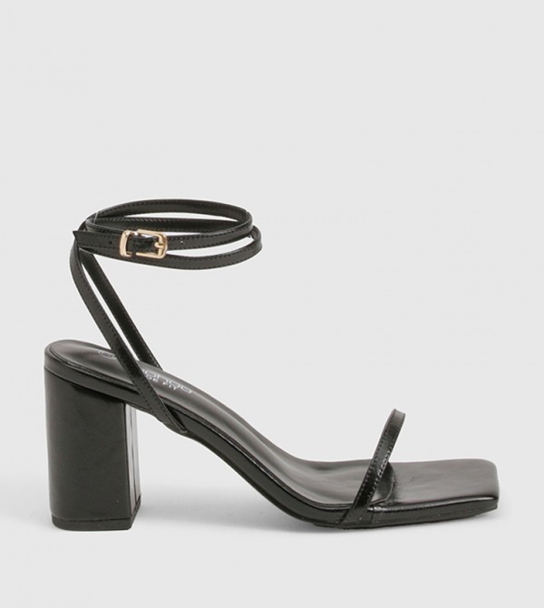 Barely There Block Heel Sandals
