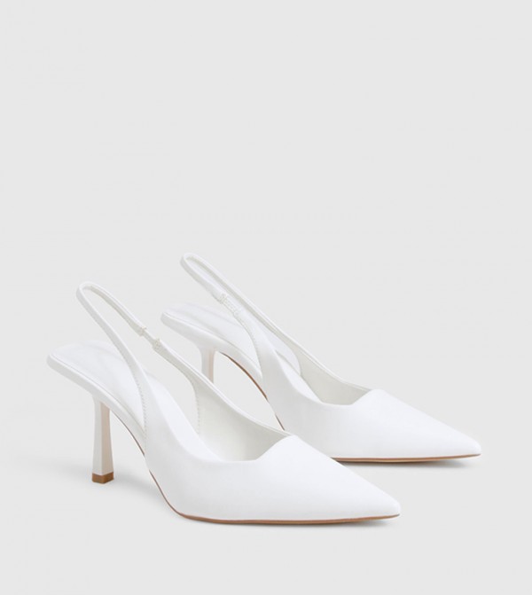 Extreme Pointed Slingback Pumps