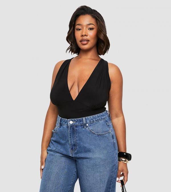 Curve Double Layer Slinky Plunge Top