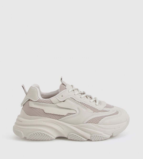 Round Toe Chunky Sneakers