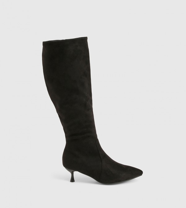 Pointed Toe Knee High Boots