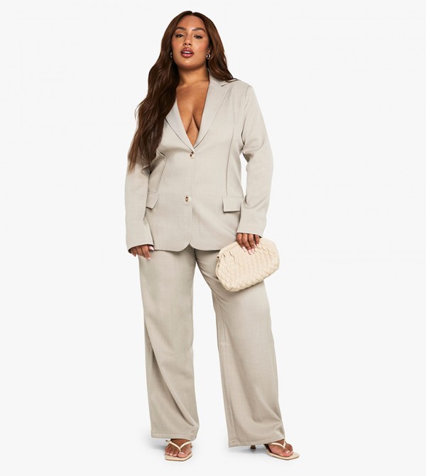 Curve Tailored Boyfriend Trousers