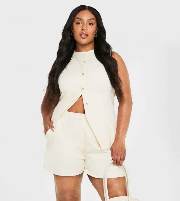 Curve High Waist Shorts