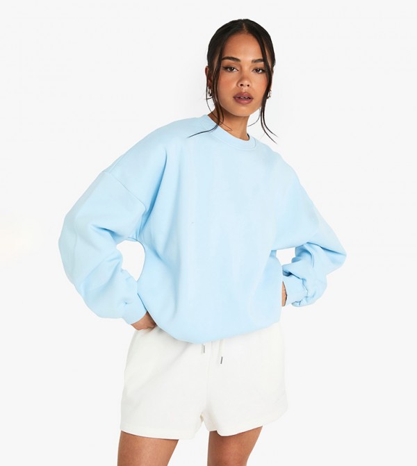 Bubble Hem Sweatshirt