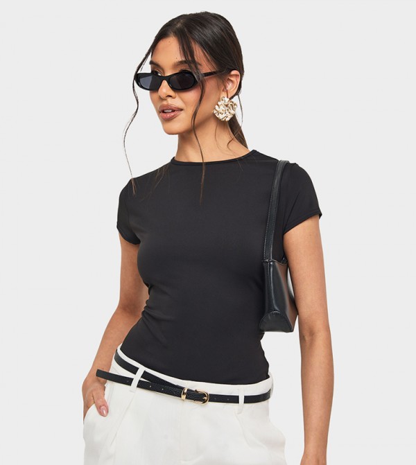 Sculpt Short Sleeves Top