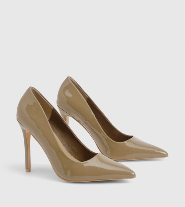 Solid Pointed Toe Pumps