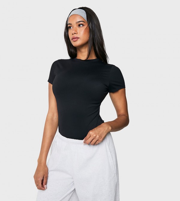 Peached Sculpt Short Sleeves Bodysuit