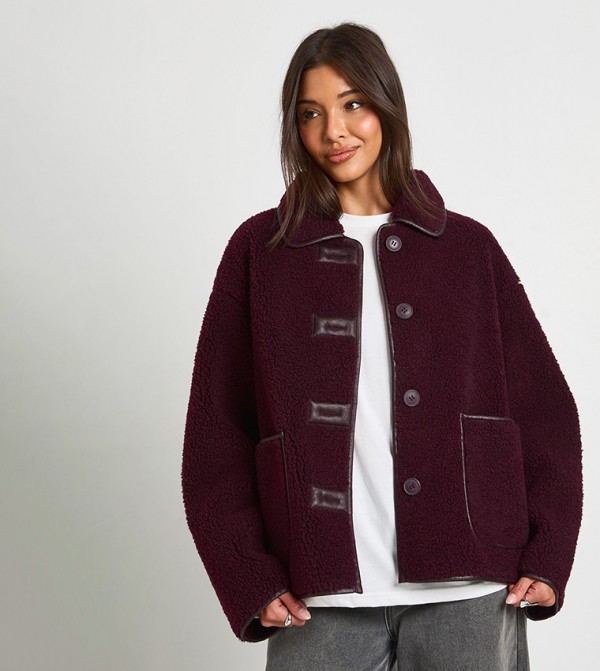 جاكيت تيدي بياقة 