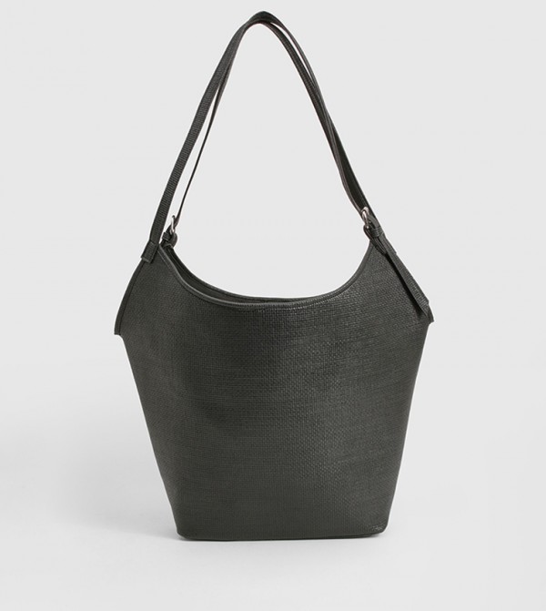Woven Oversized Tote Bag