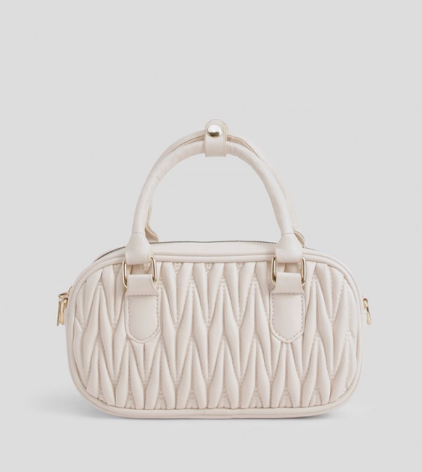 Quilted Structured Grab Bag