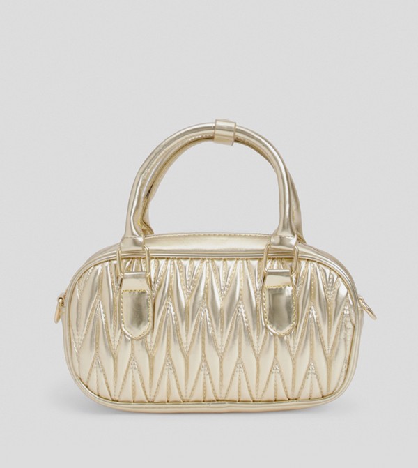 Quilted Structured Grab Bag
