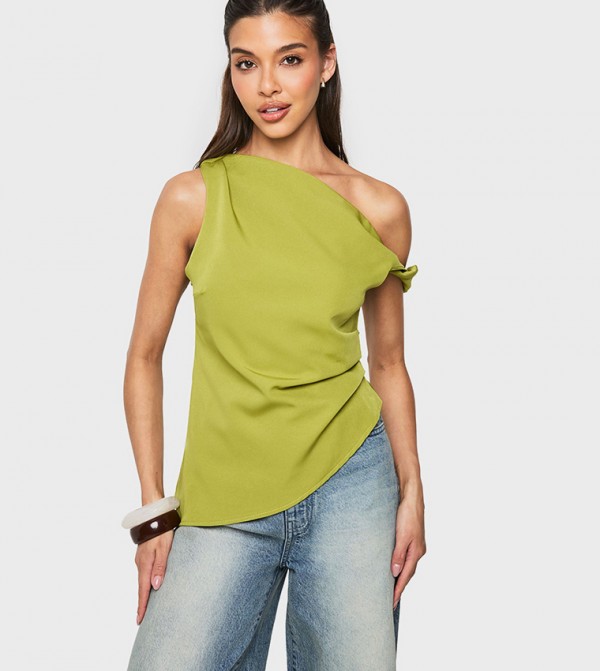 Draped Asymmetric Top