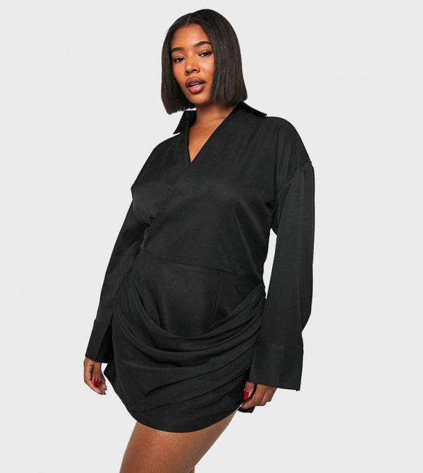 فستان ميني لف للمقاسات الكبيرة 