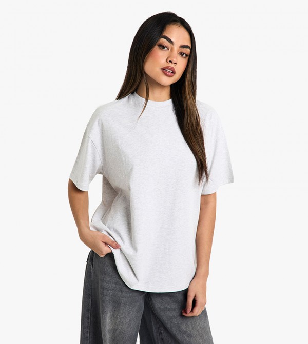 Basic Short Sleeves Oversized T-Shirt