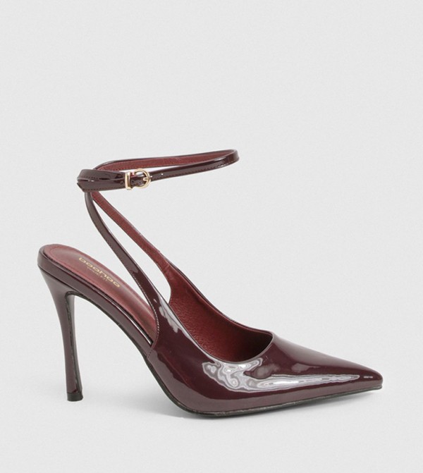 Wide Fit Ankle Strap Pumps