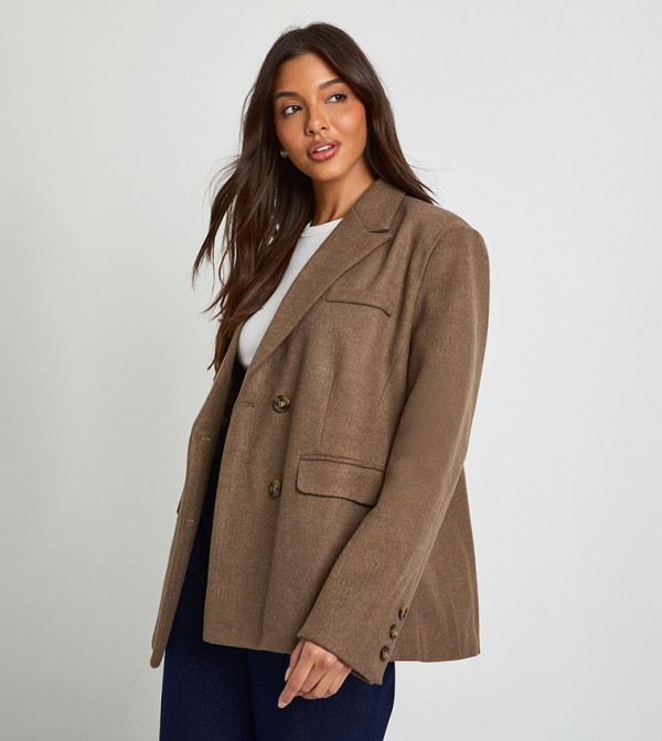 بليزر صوف اوفرسايز 