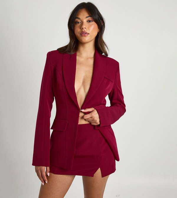 تنورة ميني ميكرو بفتحة أمامية 