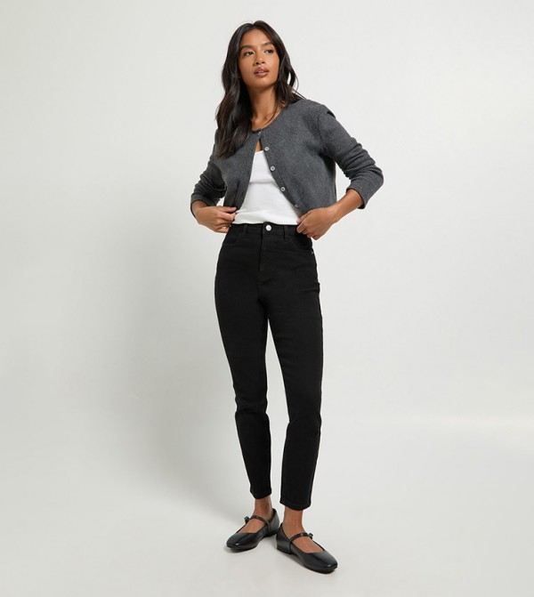 Petite High Waist Skinny Jeans