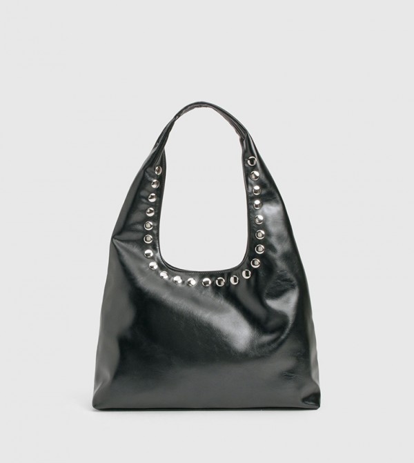 Studded Detail Shoulder Bag