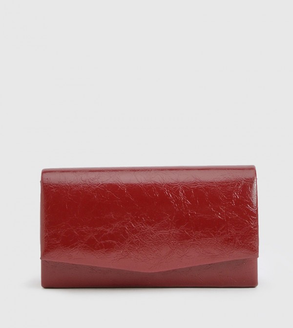 Structured Textured Clutch Bag
