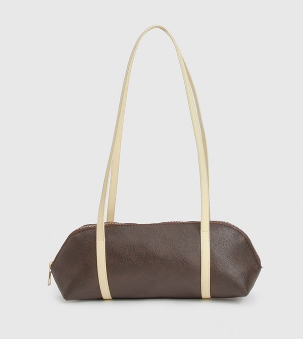 Contrast Handle Bowling Bag