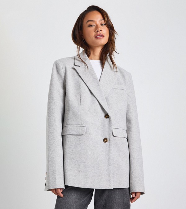 Tall Wool Oversized Tailored Blazer