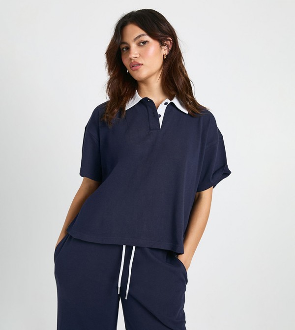 تيشيرت بولو بياقة 