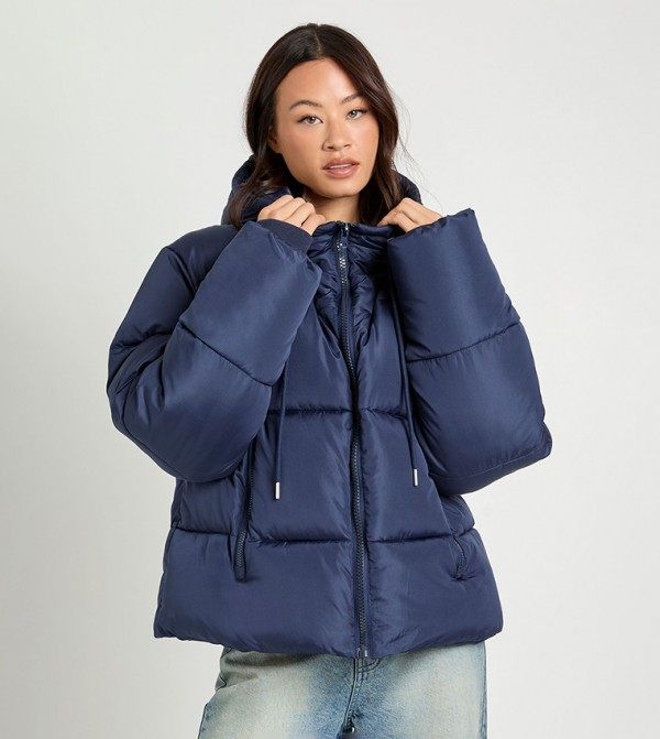 Tall Hooded Padded Puffer Jacket