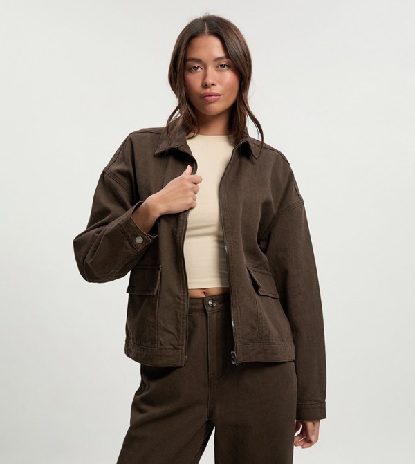 Long Sleeves Twill Jacket