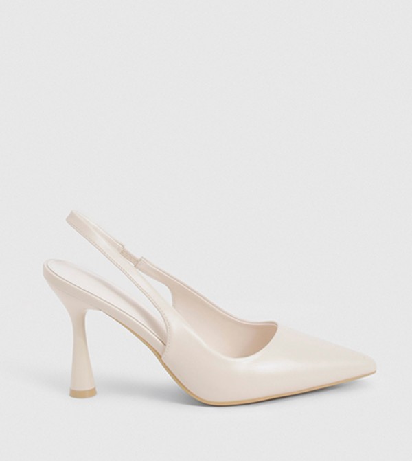 Pointed Toe Slingback Pumps