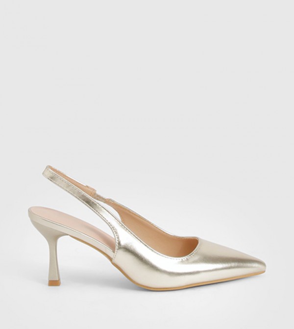 Pointed Toe Slingback Pumps