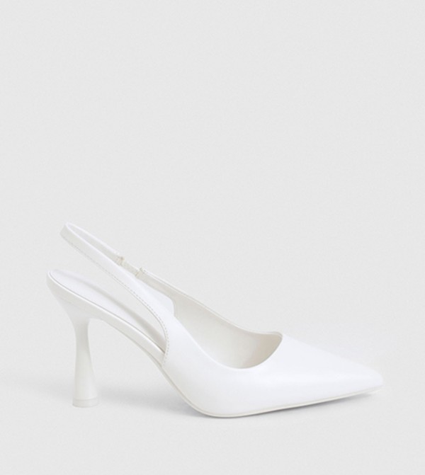 Pointed Toe Slingback Pumps