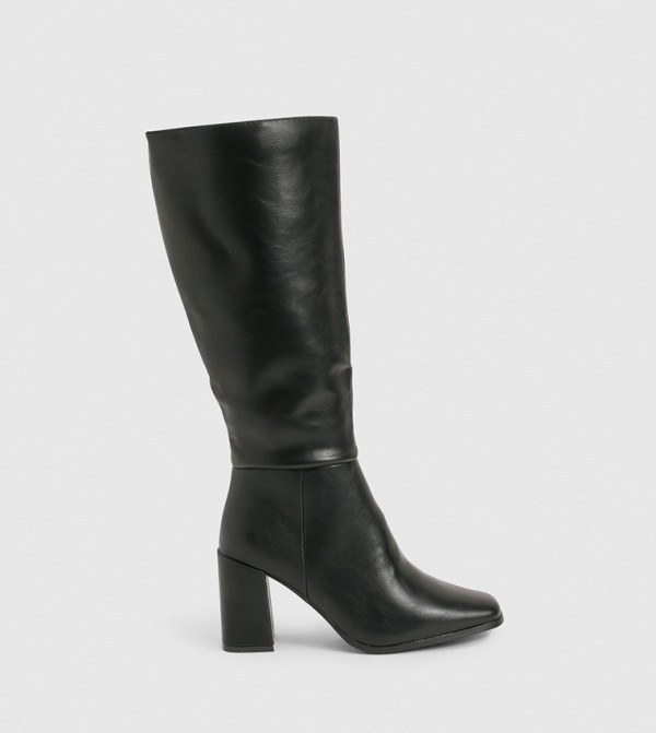 Knee High Block Heel Boots