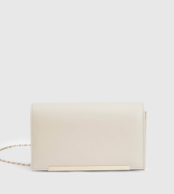 Structured Clutch Bag